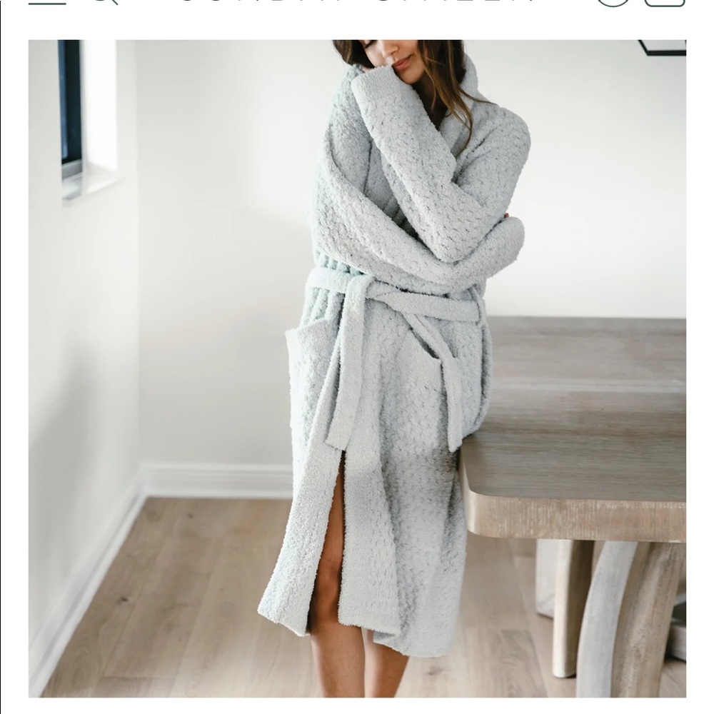 Cozy Gray Women's Robe